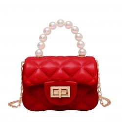  Pearl Argyle Chain Strap Mini Handbag