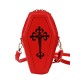 Halloween Latin Cross Coffin Bag