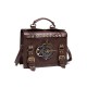 Brown Halloween Clock Decoration Bag