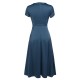 Blue  Pearl Buttons Darlene Dress