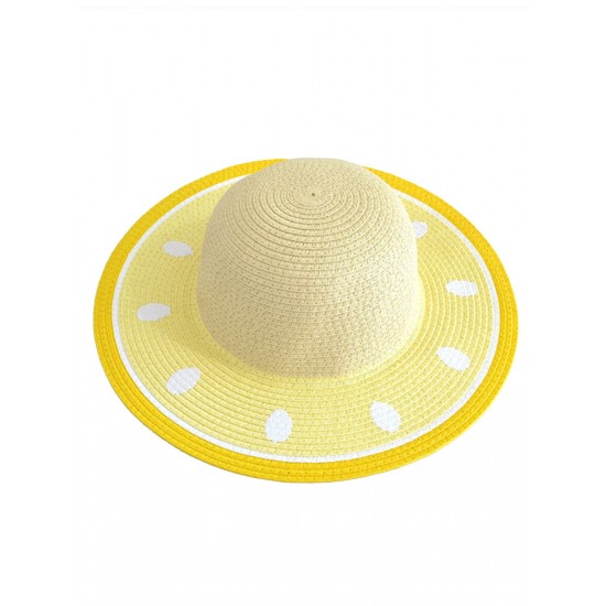 Yellow Melon-Like Sun Hat