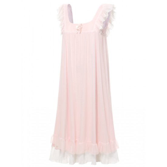  Small Flying sleeves Babydoll Sleepwear