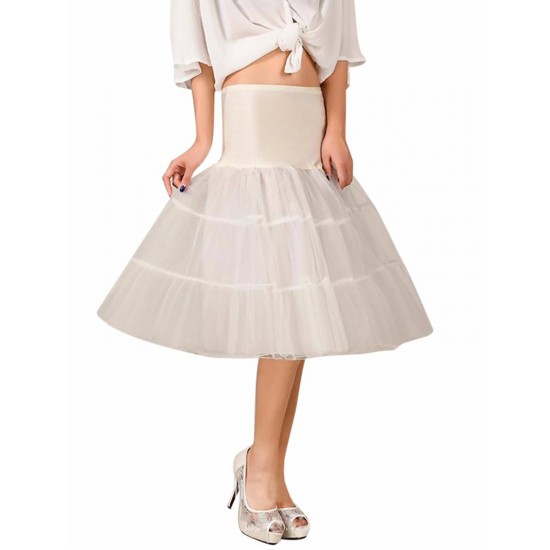  Plus Size Petticoat Underskirt